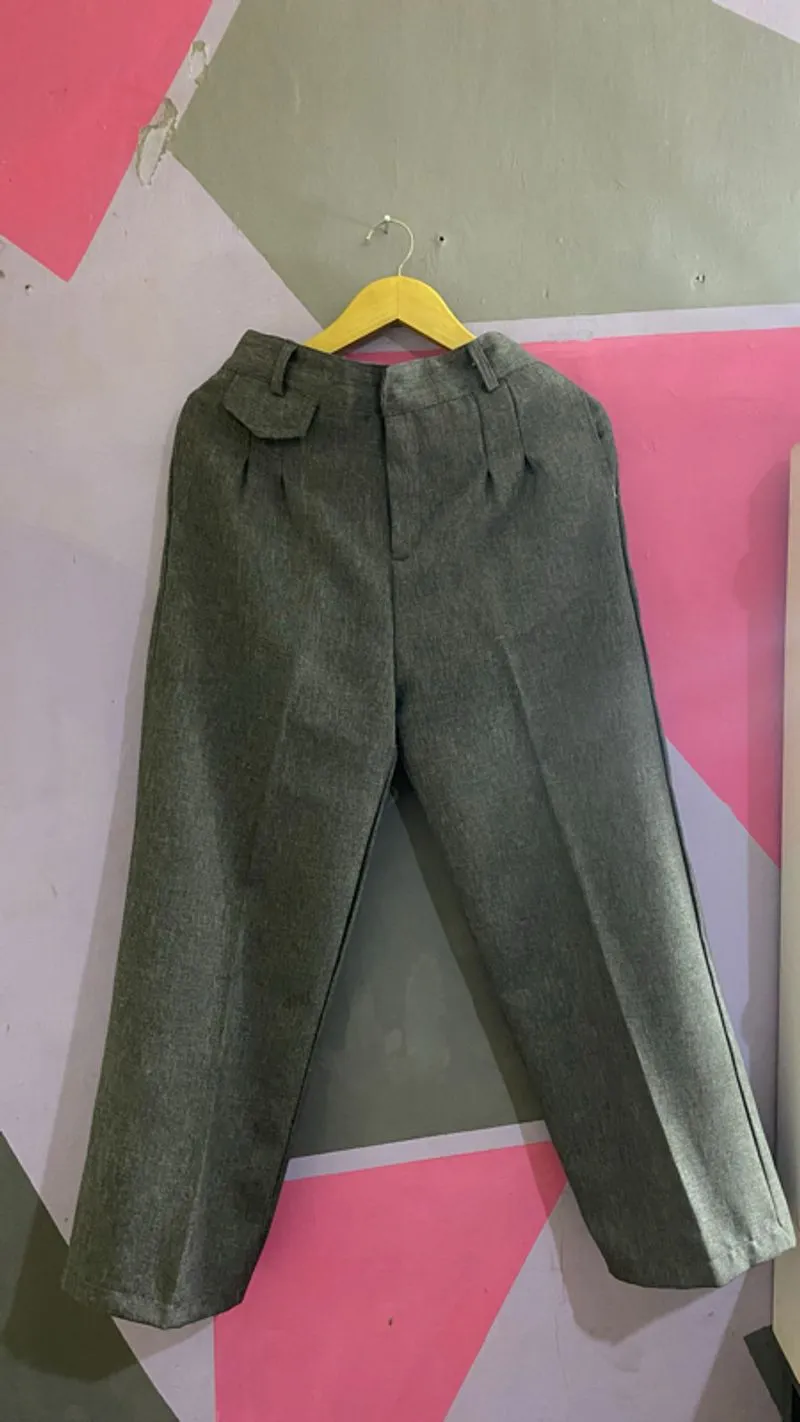 Oro Pants Grey Celana Kerja Formal Kulot photo 1