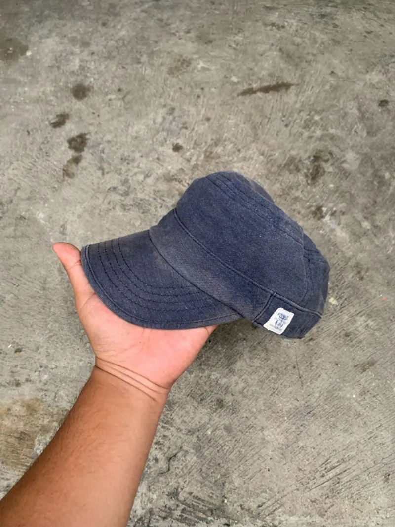 Cadet Hat Faded Punk grunge style photo 1