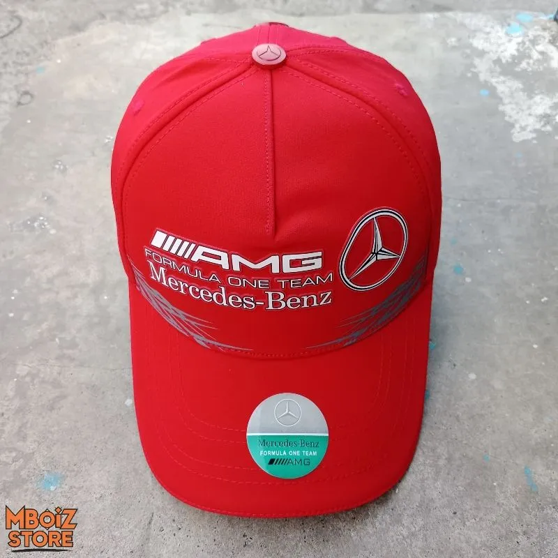 Topi Balap amg Merah photo 1