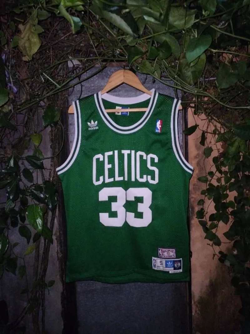 vintage jersey ADIDAS NBA HARWOOD CLASSICS CELTICS 33 BIRD photo 1