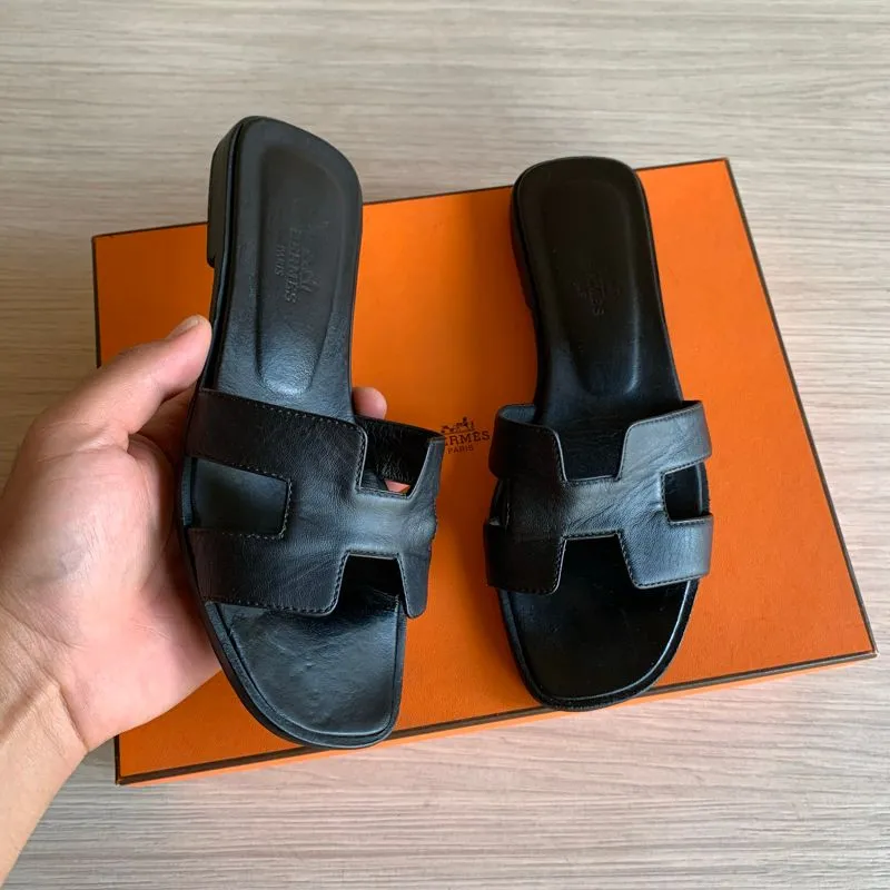 HERMES SANDAL ORAN SIZE 35 1/2 (22cm) photo 1