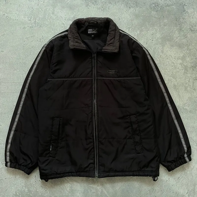 Gorpcore Casual Puffer jacket Pria black photo 1