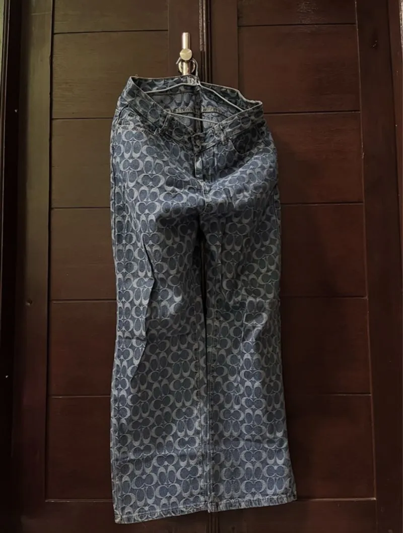 Coach Ala Denim Straight Cut Jeans  photo 1