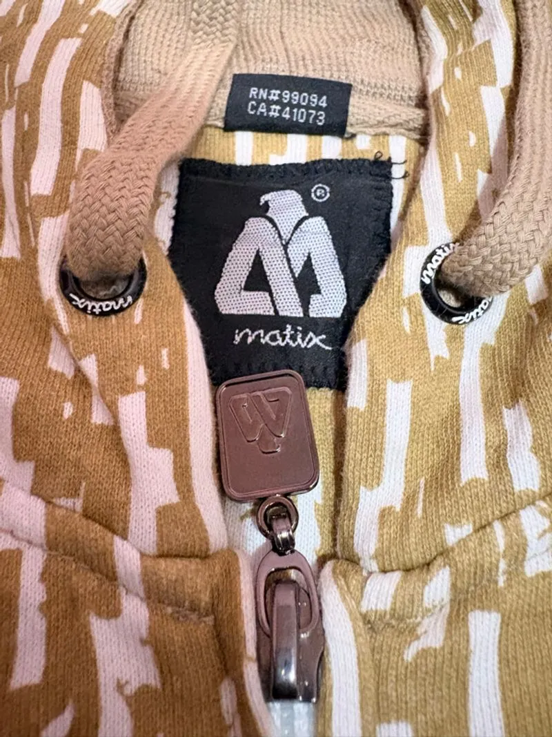 Matix Skateboard All Over Print Zip Hoodie photo 1