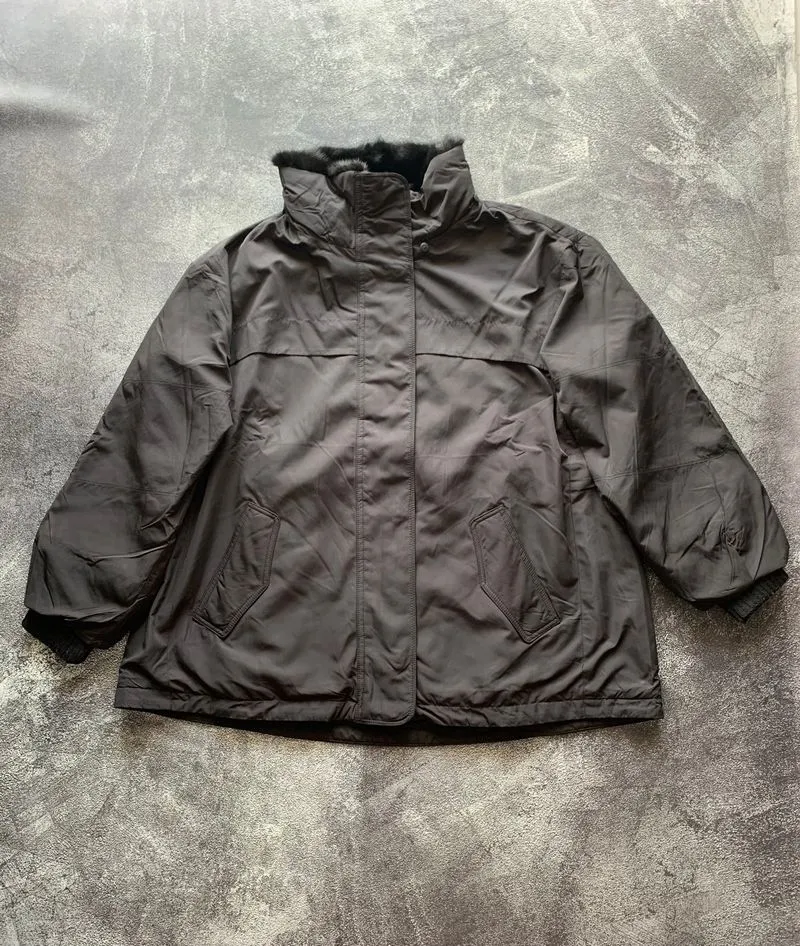 Casual Leather jacket Pria black photo 1