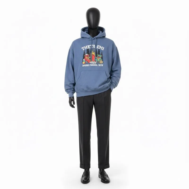 KIRIN Korea Printed Motifs Pullover Hoodies photo 1