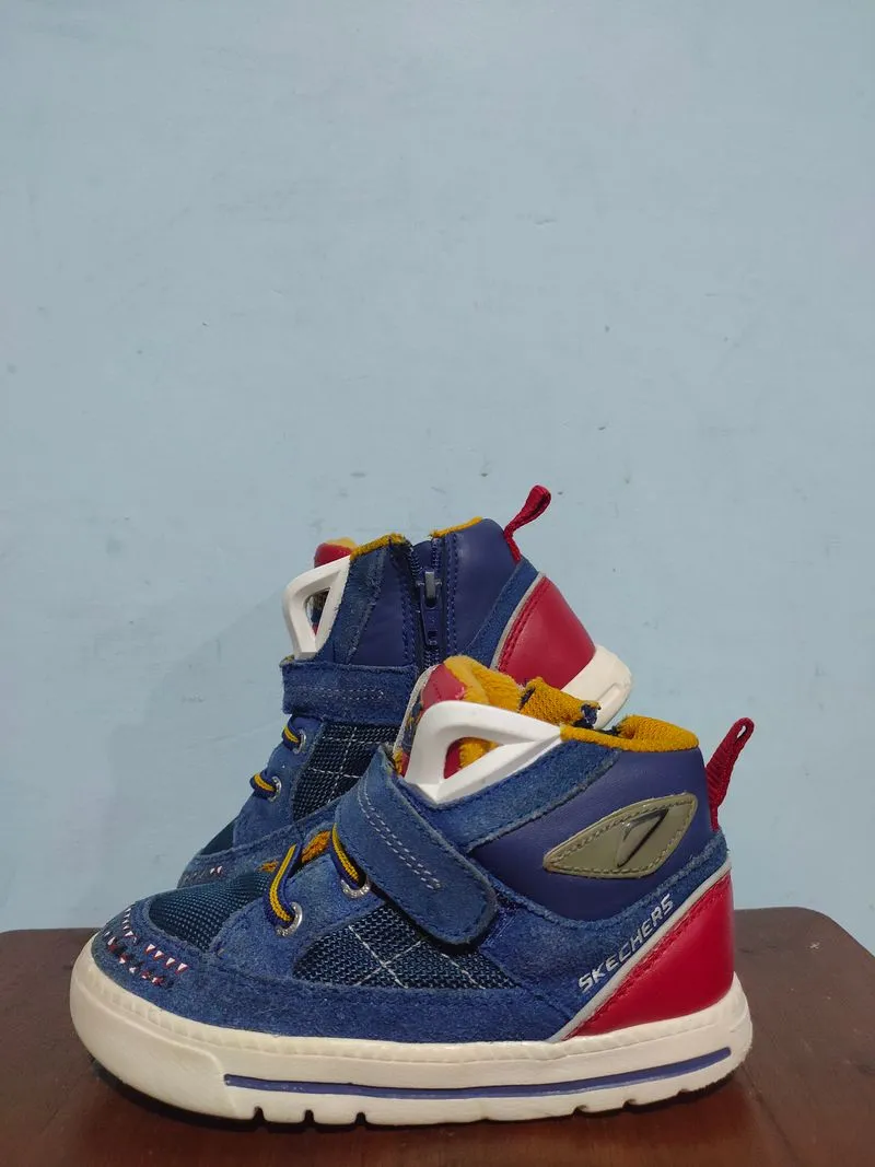 Skechers Casual Sneakers Kids white red blue photo 1