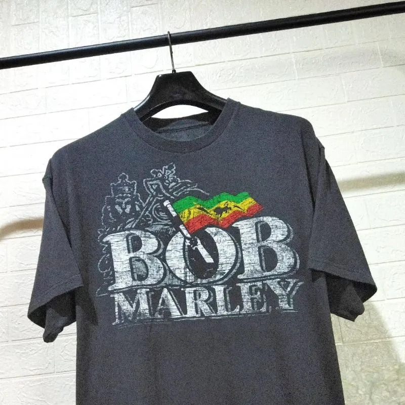 Vintage T-shirt Pria black gray photo 1