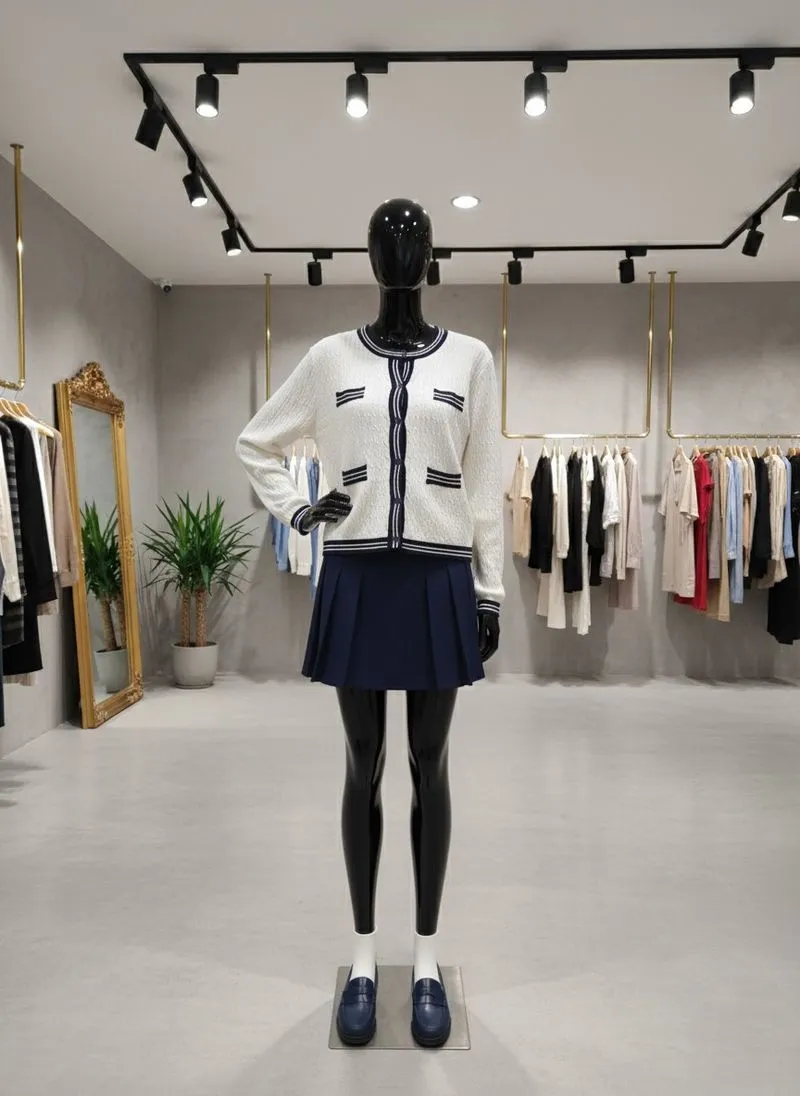 Cardigan Marie Claire Putih Wanita photo 1