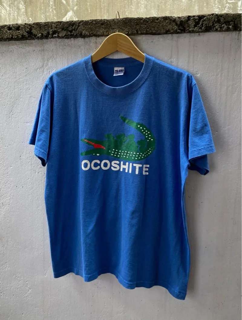 TG-ERA 'Ocoshite' Lacoste Parody tee photo 1