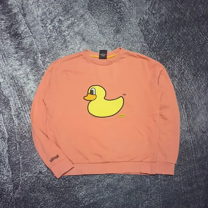 Pancoat Streetwear Sportswear Sweatshirt Pria pink photo 1