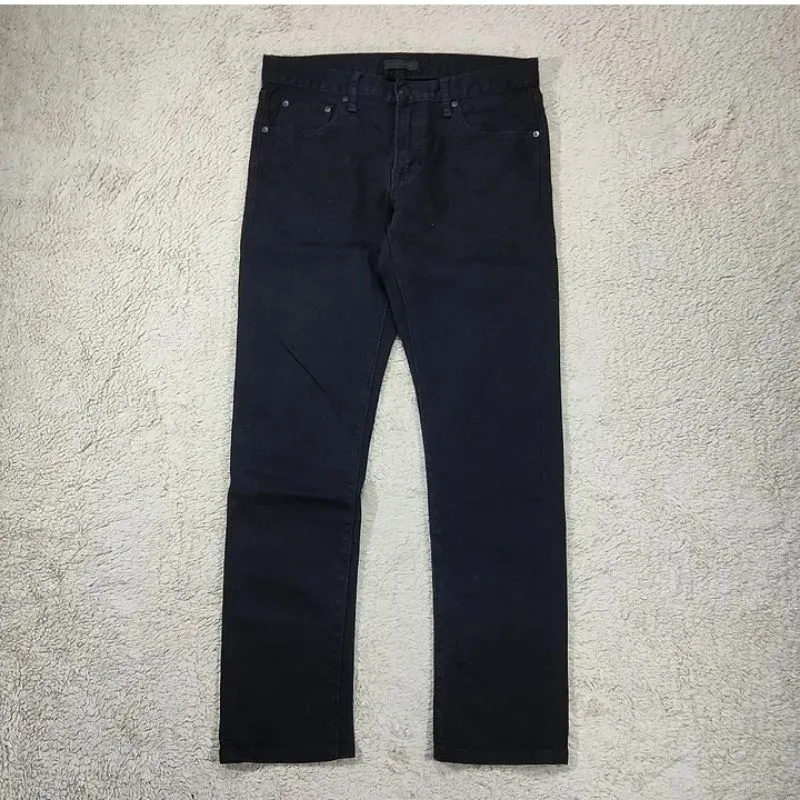 UNIQLO SELVEDGE SLIM FIT STRETCH LONG PANT DENIM photo 1