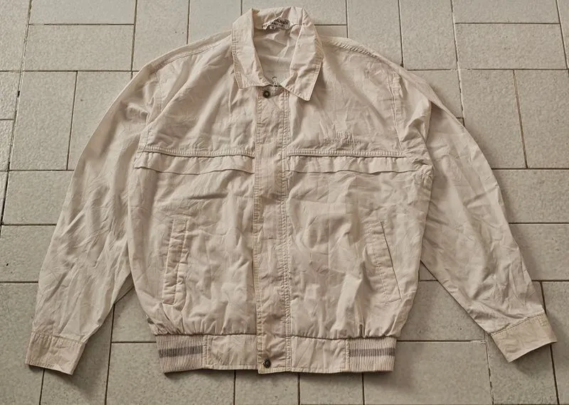 Jaket Casual Kerah Vintage Pierre Balmain Putih photo 1