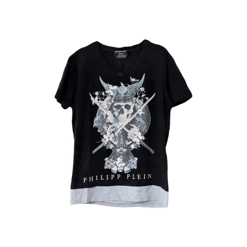 PHILIPP PLEIN 'BORN TO WIN, SAMURAI BORN TO KILL' T-SHIRT photo 1