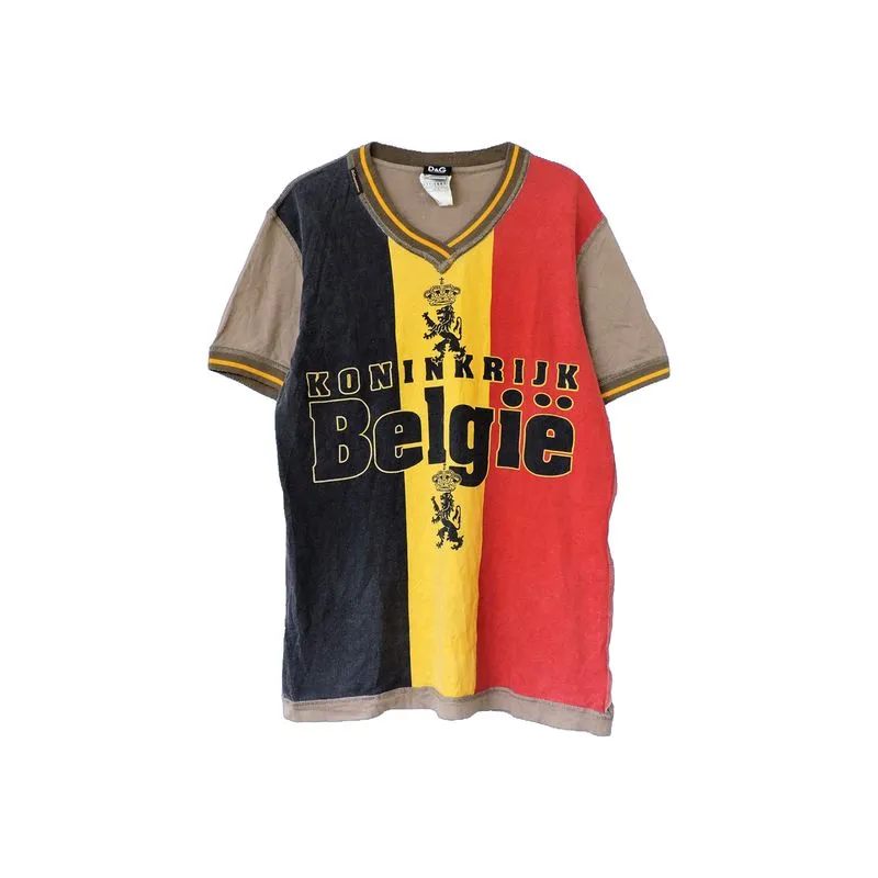 DOLCE & GABBANA 'KONINKRIJK BELGIË' T-SHIRT photo 1