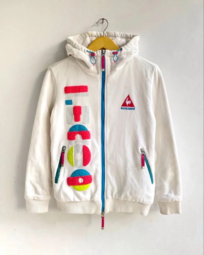 Le Coq Sportif Hoodie Outdoor Winter Snowboard Double Zipper photo 1