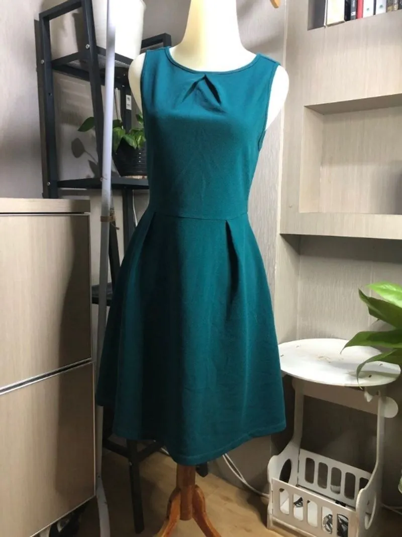 Zalora dress hijau botol photo 1