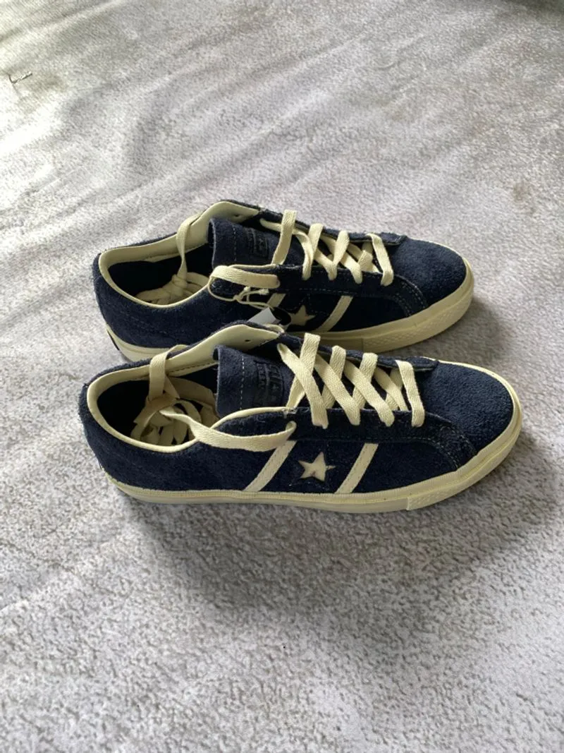 CONVERSE ONE STAR ACADEMY PRO OX NAVY/EGRET/EGRET photo 1