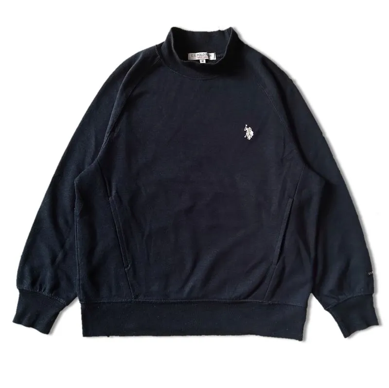 Casual Sweatshirt Wanita navy photo 1
