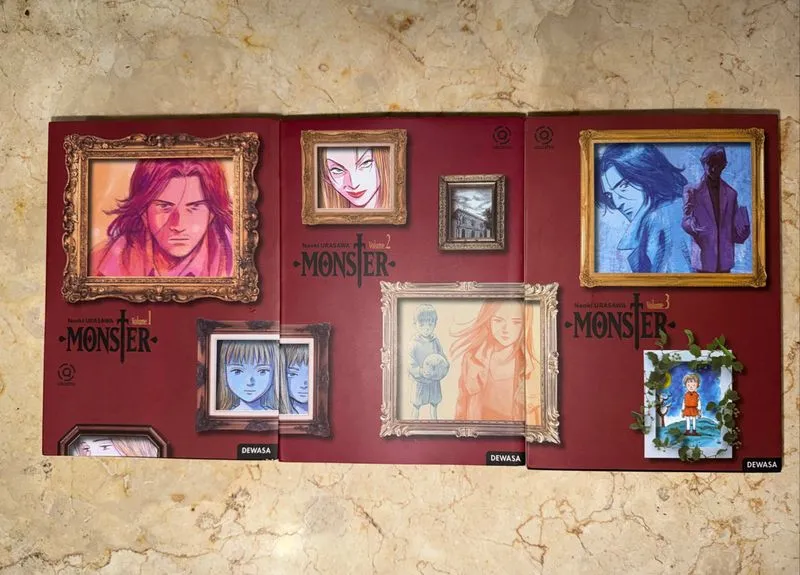 (NEW) Komik Monster - Naoki Urasawa Vol 1-3 photo 1