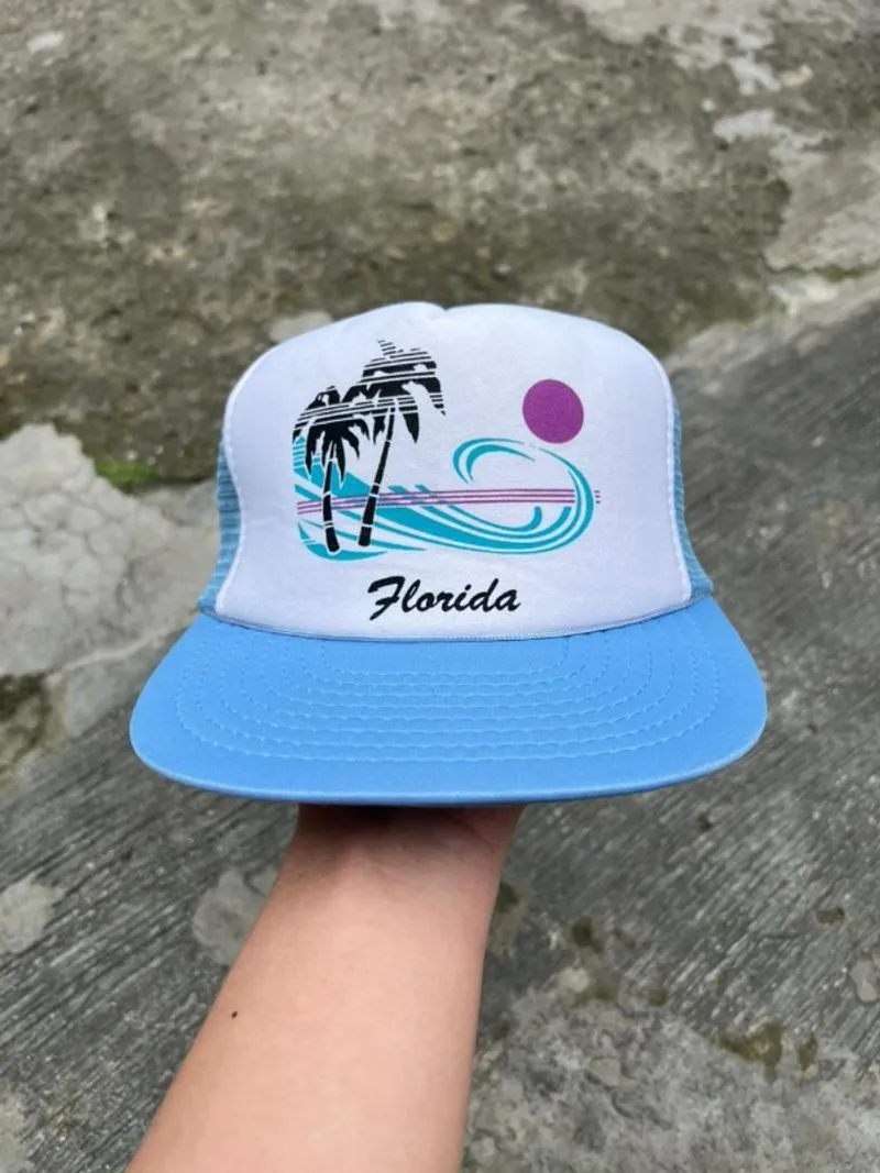 Vintage 80s Florida Trucker Hat photo 1