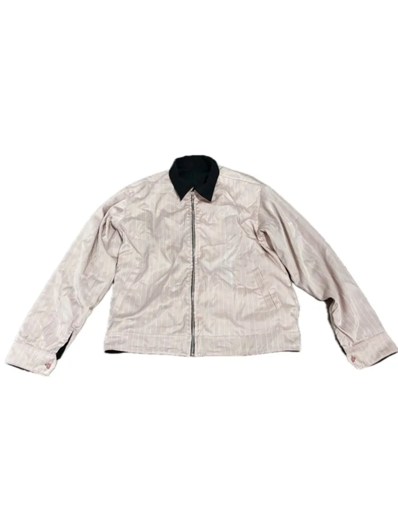 Two Times Too Reversible Work Jacket. Pink & Hitam photo 1