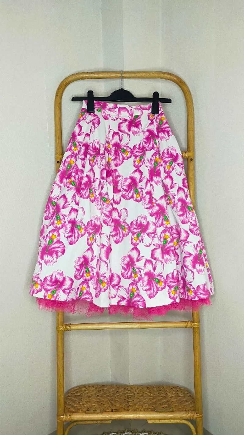 Midi skirt flower  photo 1