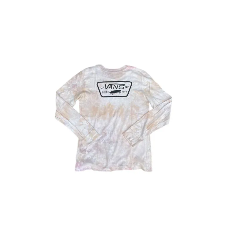 Vans Off The Wall Skateboard Tye Dye Tee L/S photo 1
