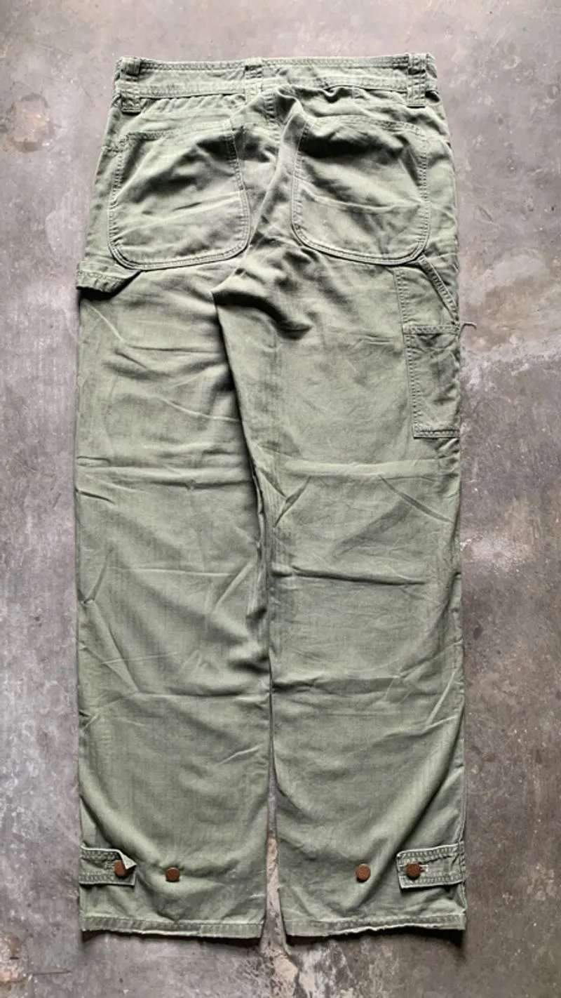 VTG CARPENTER POLO RL TROUSER FULL BUTTON PANTS photo 1
