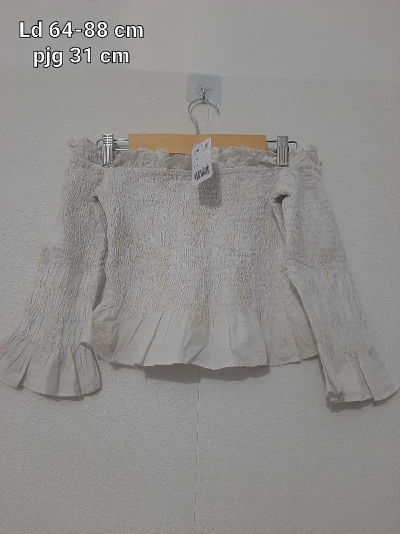 ZARA CROP SMOK  photo 1