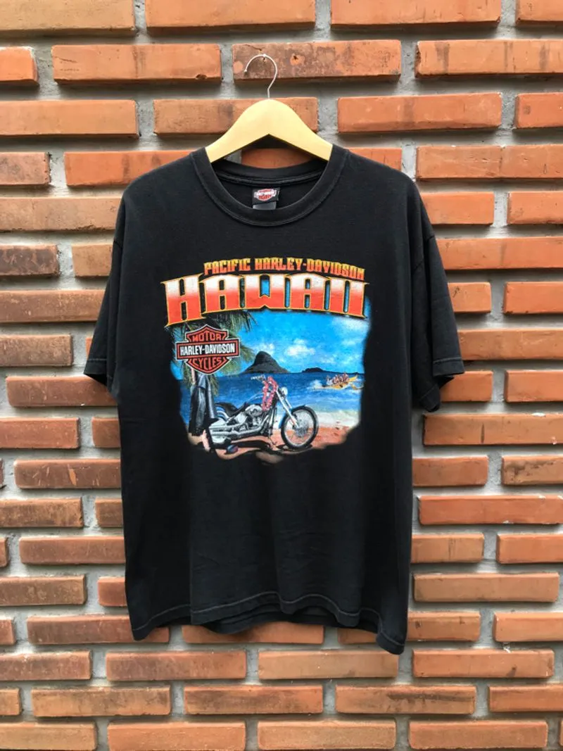 Tshirt Harley Davidson Hawai Pasific photo 1