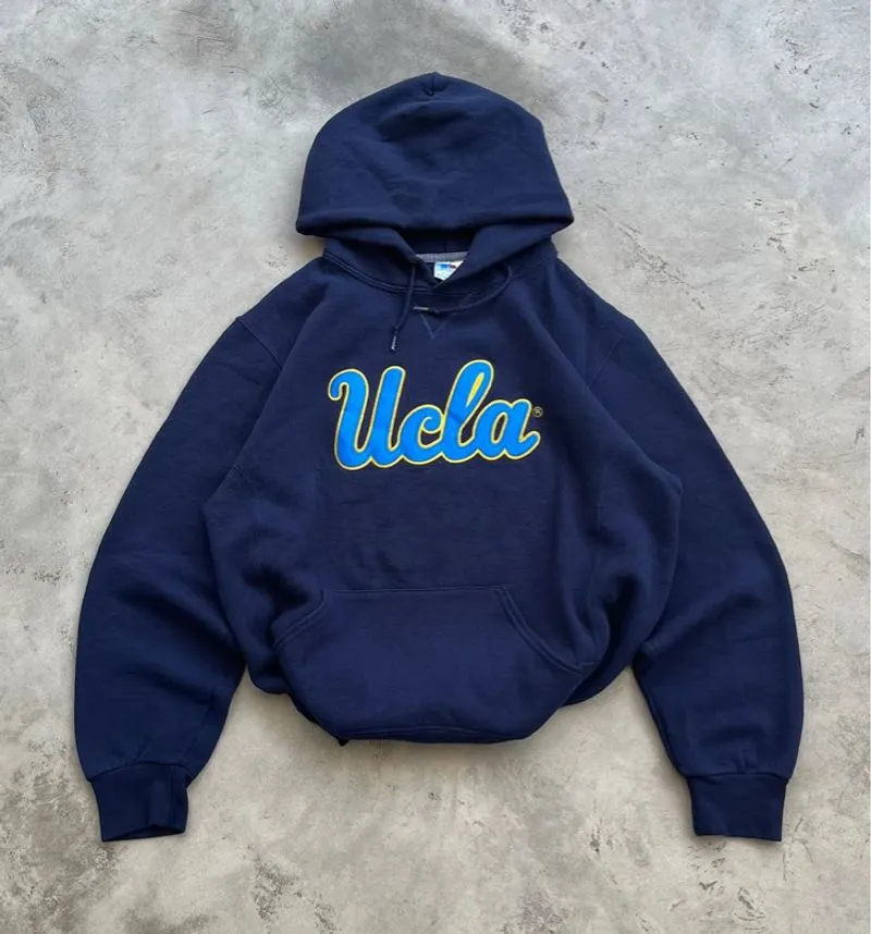 80’s - Russel athletic hoodie Ucla (Dark Navy) photo 1