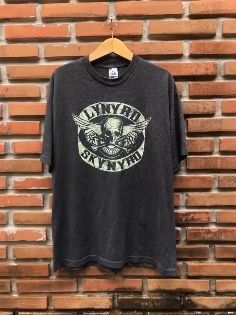 Tshirt LYNYRD SKYNYRD Skull Rock Band  photo 1