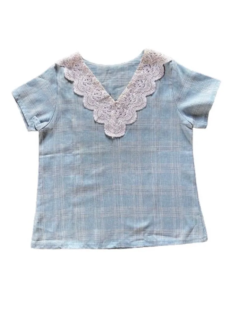 Vintage Minimalist Wanita blue photo 1