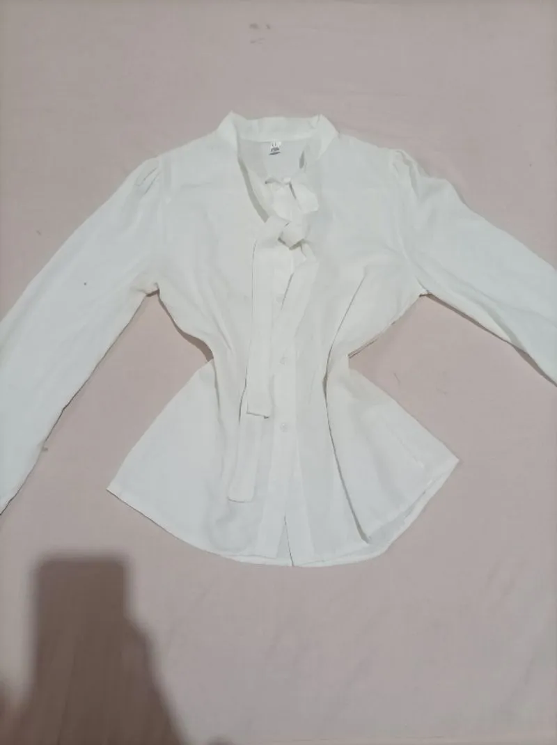 Kemeja satin tali  photo 1