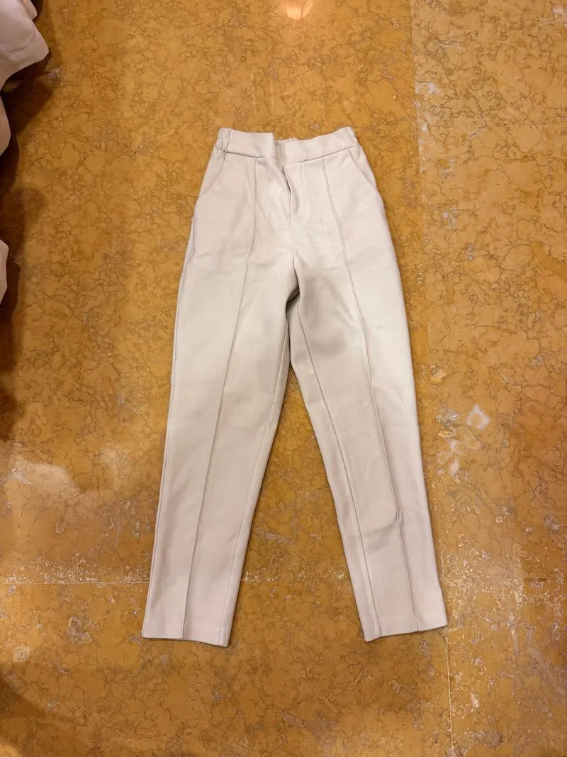 Celana kerja warna krem photo 1