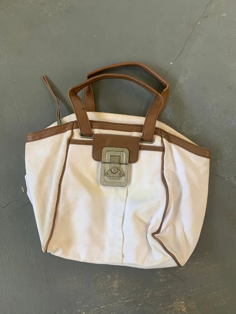 Diesel Bags & purse Wanita white brown photo 1
