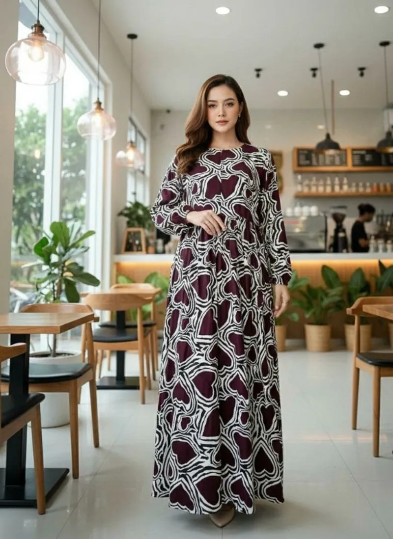 Gamis Loliana
Premium Rayon
LD 120 PJ 130
Siper Depan
Harga  photo 1