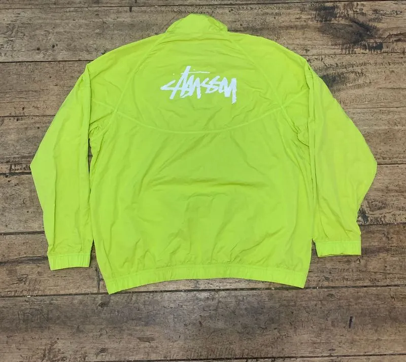 Nike x Stussy windbreaker neon jacket photo 1