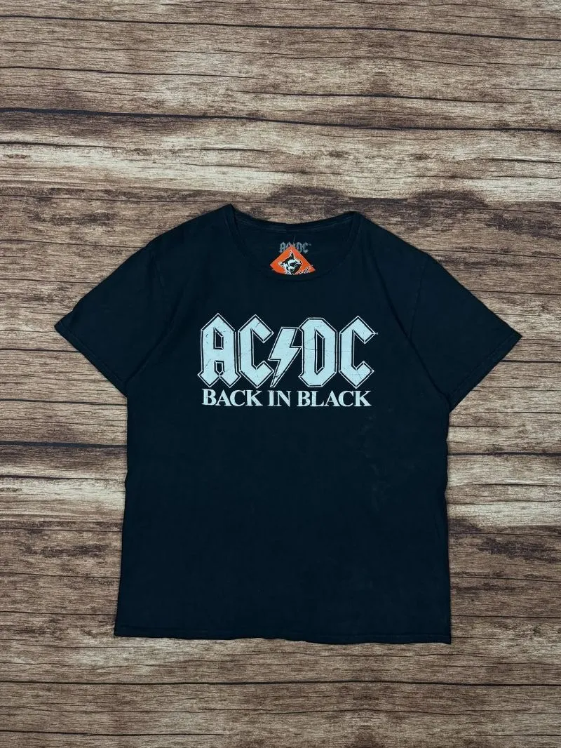ACDC “back in black” theband merch tshirt #NVTS43 photo 1
