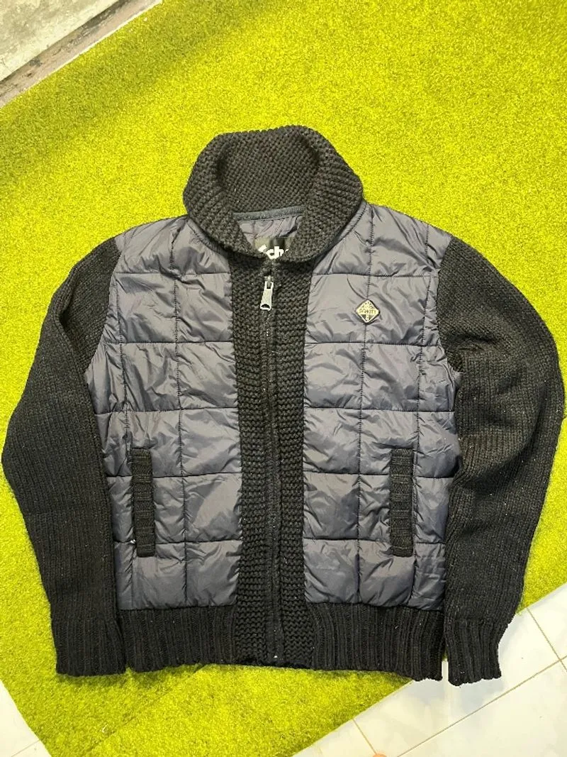 VINTAGE 80s SCHOTT NYC PUFFER X RAJUT photo 1