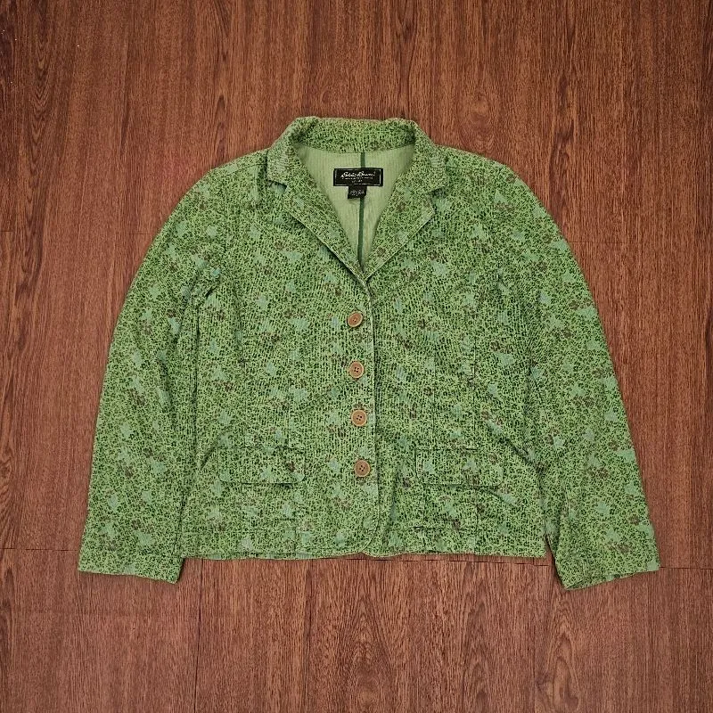 Eddie Bauer floral corduroy outer photo 1