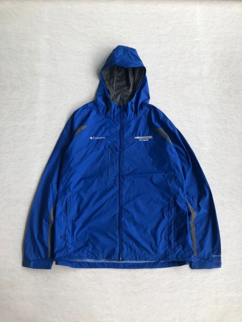 Columbia windbreaker hooded jacket photo 1
