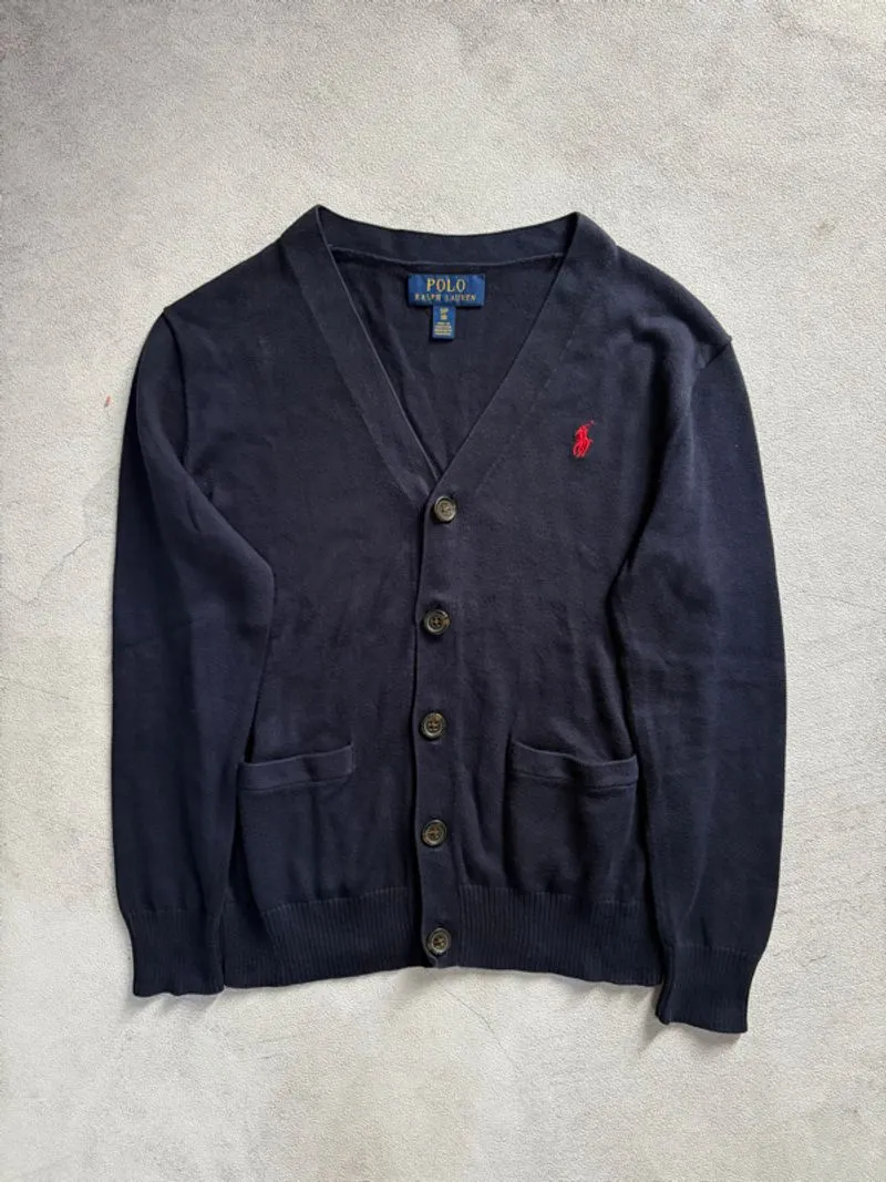 Cardigan Polo Ralph Lauren navy 🐎 photo 1
