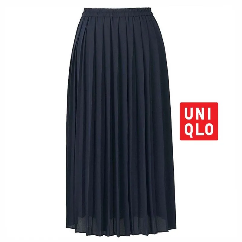 Uniqlo Chiffon Pleated Skirt (FREE ATASAN RAJUT) photo 1
