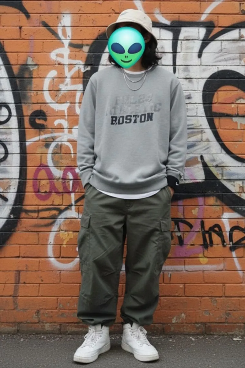 Crewneck polham || casual or streetwear photo 1