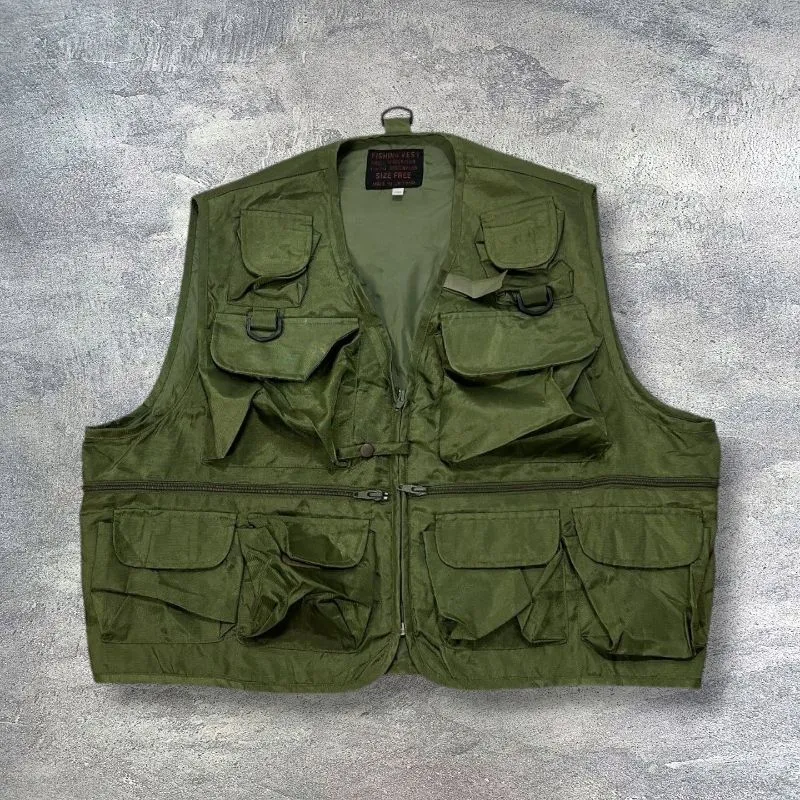 Fishing Vest Multipocket Green photo 1
