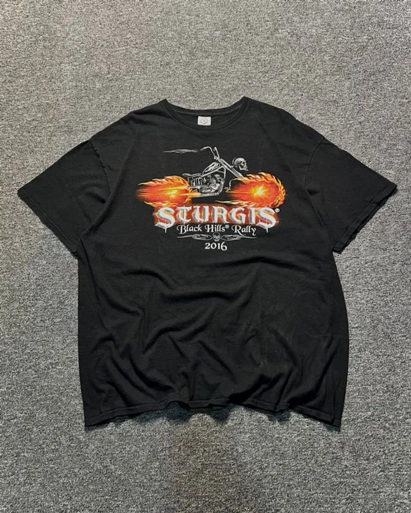 2016 Sturgis black hills rally black tee by delta pro weight photo 1