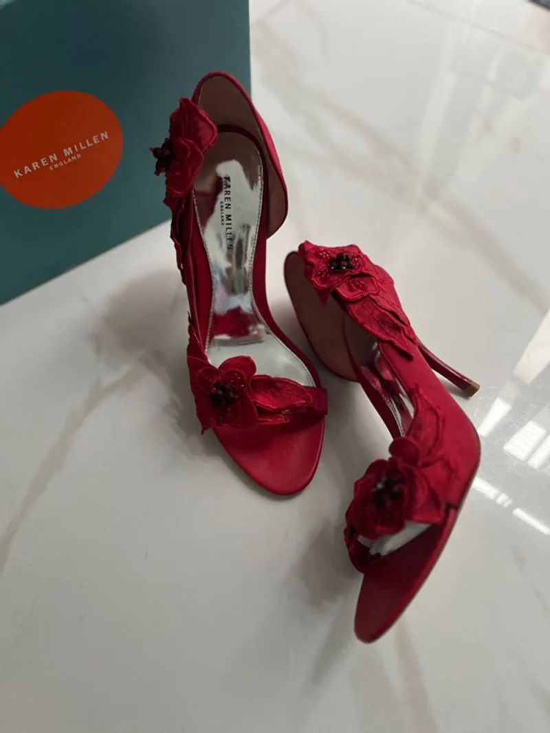 Karen Millen Heels in Red (original)  photo 1