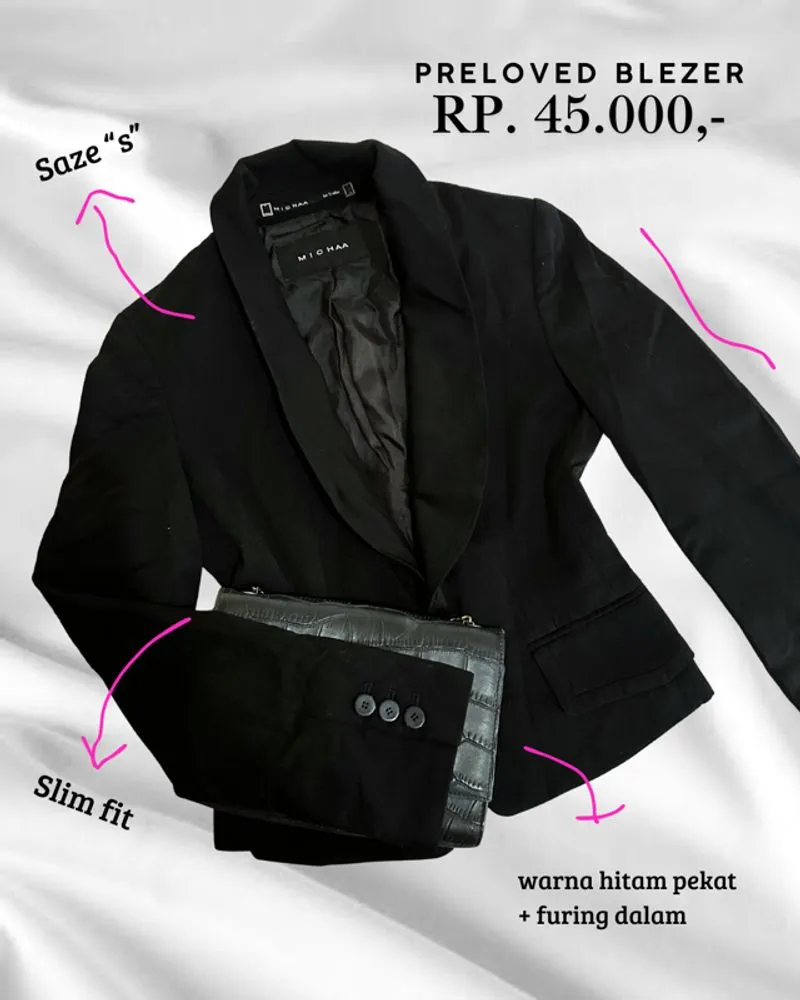 BLEZER HITAM photo 1